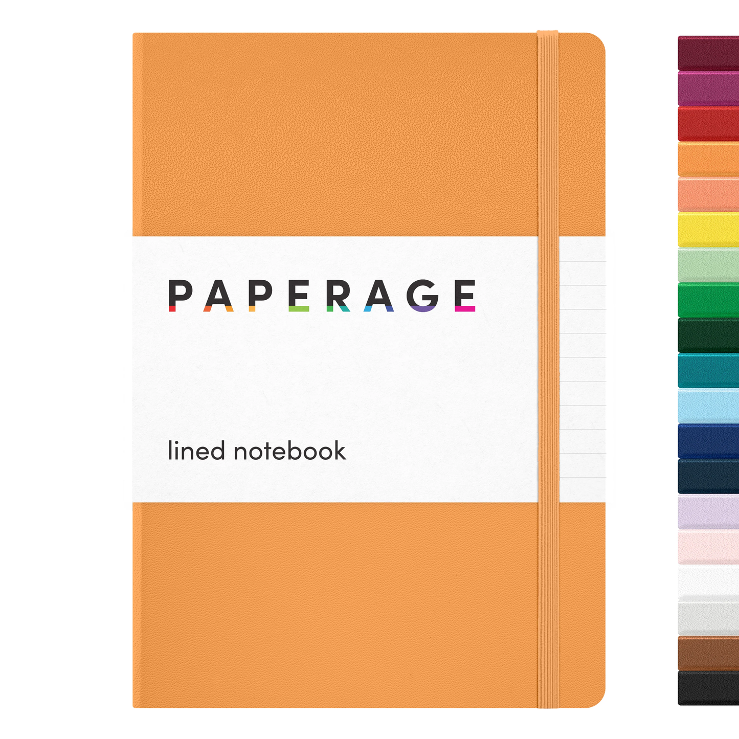Paperage Lined Notebook 160pg- Marigold