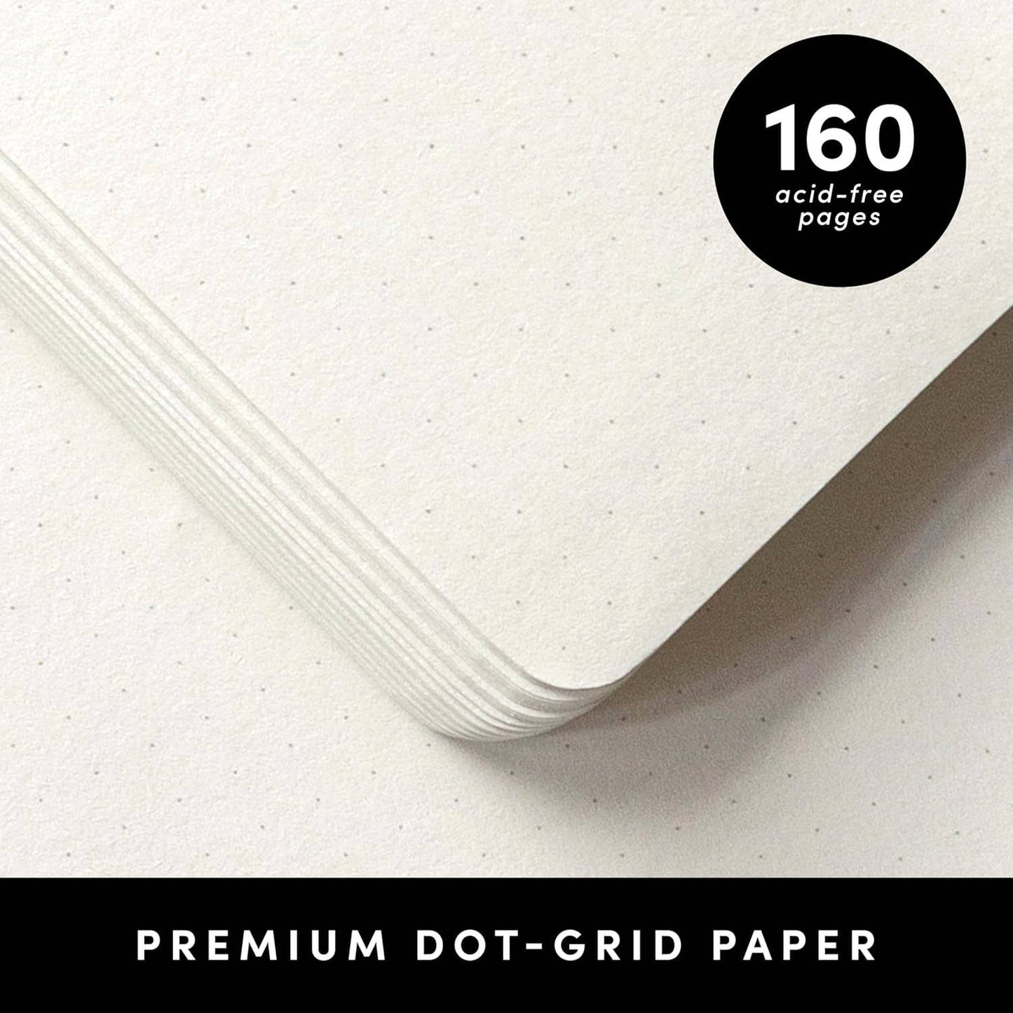 Paperage Dotted Notebook 160pg- Raspberry