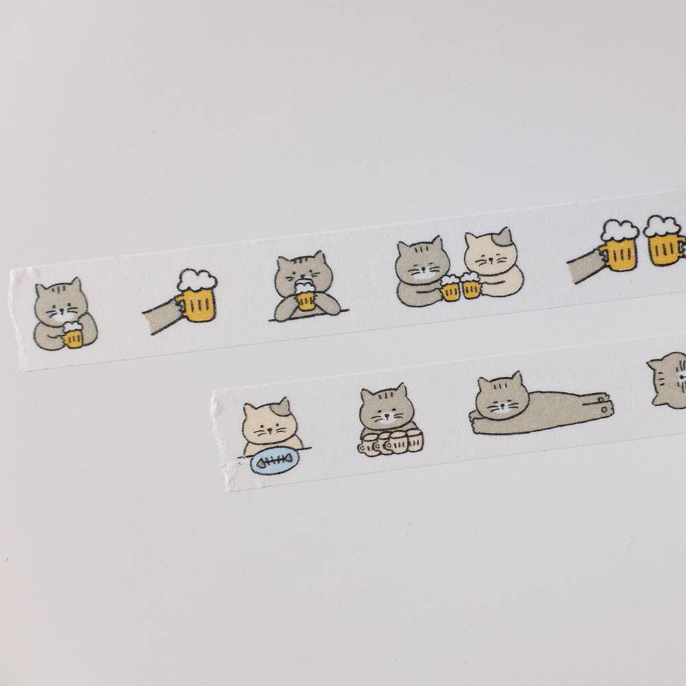 Suatelier Cat Washi Tape