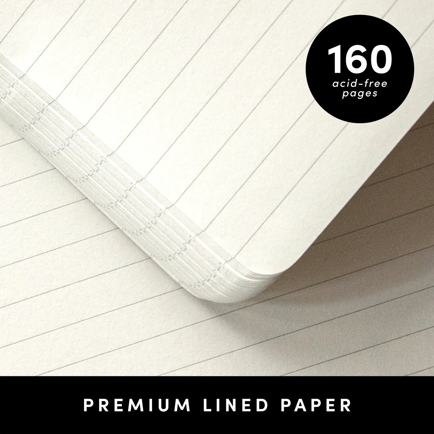 Paperage Lined Notebook 160pg- Marigold