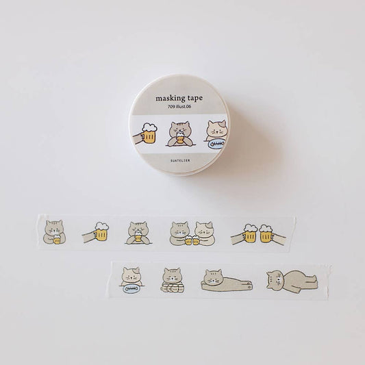 Suatelier Cat Washi Tape
